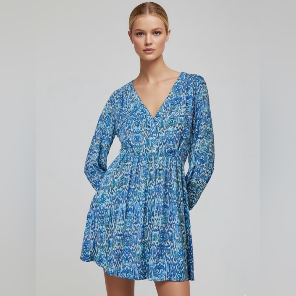 Zara Animal Print Mini Dress